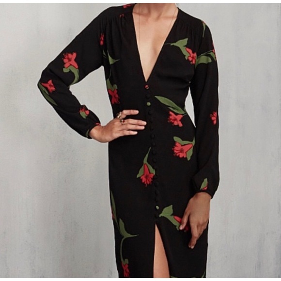 Reformation Dresses & Skirts - REFORMATION Dolores Floral Midi Dress